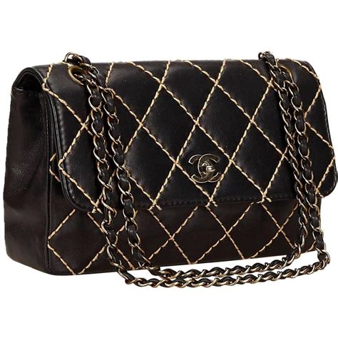 chanel wild stitch shoulder bag|wild stitch chanel purses.